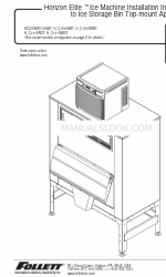 Follett HCD710ABT Інструкція з монтажу Посібник з монтажу