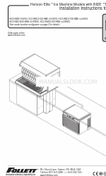 Follett Horizon Chewblet 1410 Series Manuale di istruzioni per l'installazione