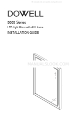 Dowell 5005 2431 ML Manuale di installazione