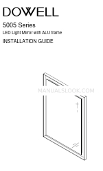 Dowell 5005 3031 ML Installation Manual