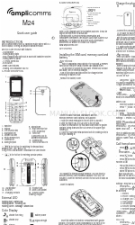 Amplicomms M24 Manual de início rápido