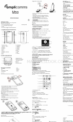 Amplicomms M50 Manual de instruções