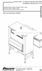 Follett Horizon Elite Chewblet HCD1010NBS Manuel d'instructions d'installation