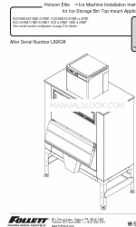 Follett Horizon Elite Chewblet HCD1010NBT Manual de instruções de instalação