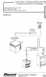 Follett Horizon Elite Chewblet HCD1010RMS Instrukcja instalacji