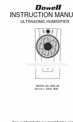 Dowell AMC-88 Manuale di istruzioni