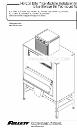 Follett Horizon Elite H C1010ABT Series Installation Instructions Manual