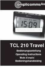 Amplicomms TCL 210 Travel Operating Instructions Manual