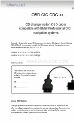 Caraudio-Systems OBD-CIC-CDC Series Руководство