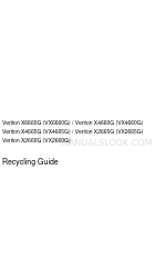 Acer VX2665G Manual de Reciclagem