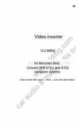 Caraudio-Systems VL2-MBN2 Manual