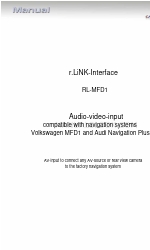 Caraudio-Systems RL-MFD1 매뉴얼