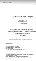 Caraudio-Systems usbLOGiC USB-MFD2-R1 Manual