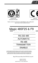 Amplicon Magic 485F25 Instrukcja obsługi