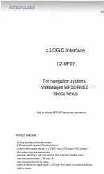 Caraudio-Systems c.LOGiC C2-MFD2 Manual