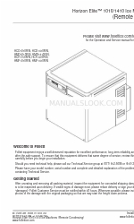 Follett Horizon Elite HCF1010N User Manual