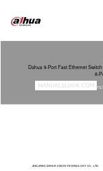 Dahua DH-PFS3009-8ET-65 Kullanıcı Kılavuzu