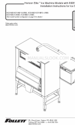 Follett Horizon Elite HMD2110NBS Manual de instrucciones de instalación