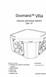 Doxmand VR4 사용자 설명서