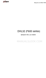 Dahua DHL32-F600 Manual