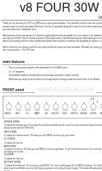 AMPLISONIC V8 FOUR 30W User Manual