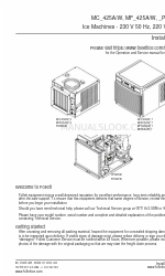 Follett Maestro Plus CP425A Manual de instalación