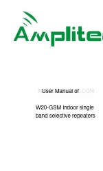 Amplitec W20-GSM Manual do utilizador