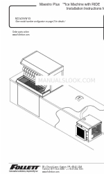 Follett Maestro Plus MCD425ABS Manuel d'instructions d'installation