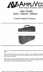 AmpliVox SW222 User Manual