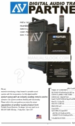 AmpliVox SW915 Digital Audio Travel Partner Manual del usuario