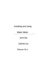 Doyon DAF001V3 Installing And Using