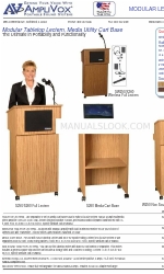 AmpliVox Modular Lectern S250 Brochure