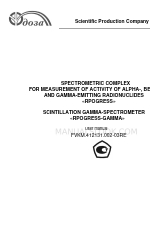 Doza RPOGRESS-GAMMA Gebruikershandleiding