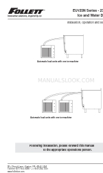 Follett EU155N Series Manual de instalação, operação e serviço