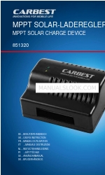 Carbest 851320 Kullanıcı Talimatları