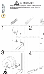 DP delmoduler Jasmine tv Unitesi M16 Manual de instruções de montagem