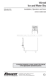 Follett VU155N Series 설치, 운영 및 서비스 매뉴얼