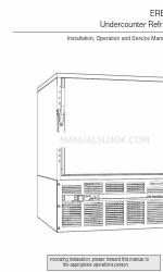 Follett EREF Series Manual de instalação, operação e serviço