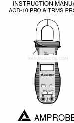 Amprobe ACD-10 PRO Buku Petunjuk