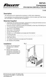 Follett REF5-BB Instrukcja instalacji