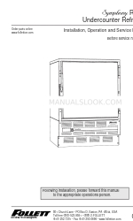 Follett Symphony REF Series Handbuch für Installation, Betrieb und Wartung