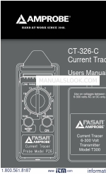 Amprobe CT-326-C Podręcznik użytkownika