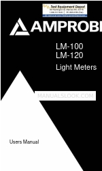 Amprobe LM-100 Podręcznik użytkownika