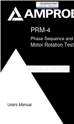 Amprobe PRM-4 Manual del usuario