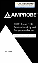 Amprobe THWD-3 Manual del usuario