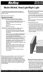 Air King AK960L Installation Instructions