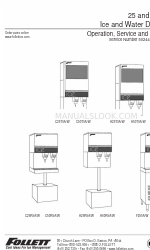 Follett F255A/W Operation, Service And Parts Manual