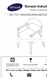 Boraam MONTANA 77517 Instrukcja montażu