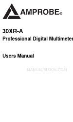 Amprobe 30XR-A User Manual