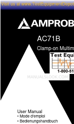 Amprobe AC71B Посібник користувача